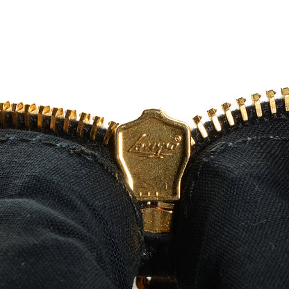 Balenciaga Agneau Giant 12 Gold Hardware Flat Handle Clutch Black 11 of 12