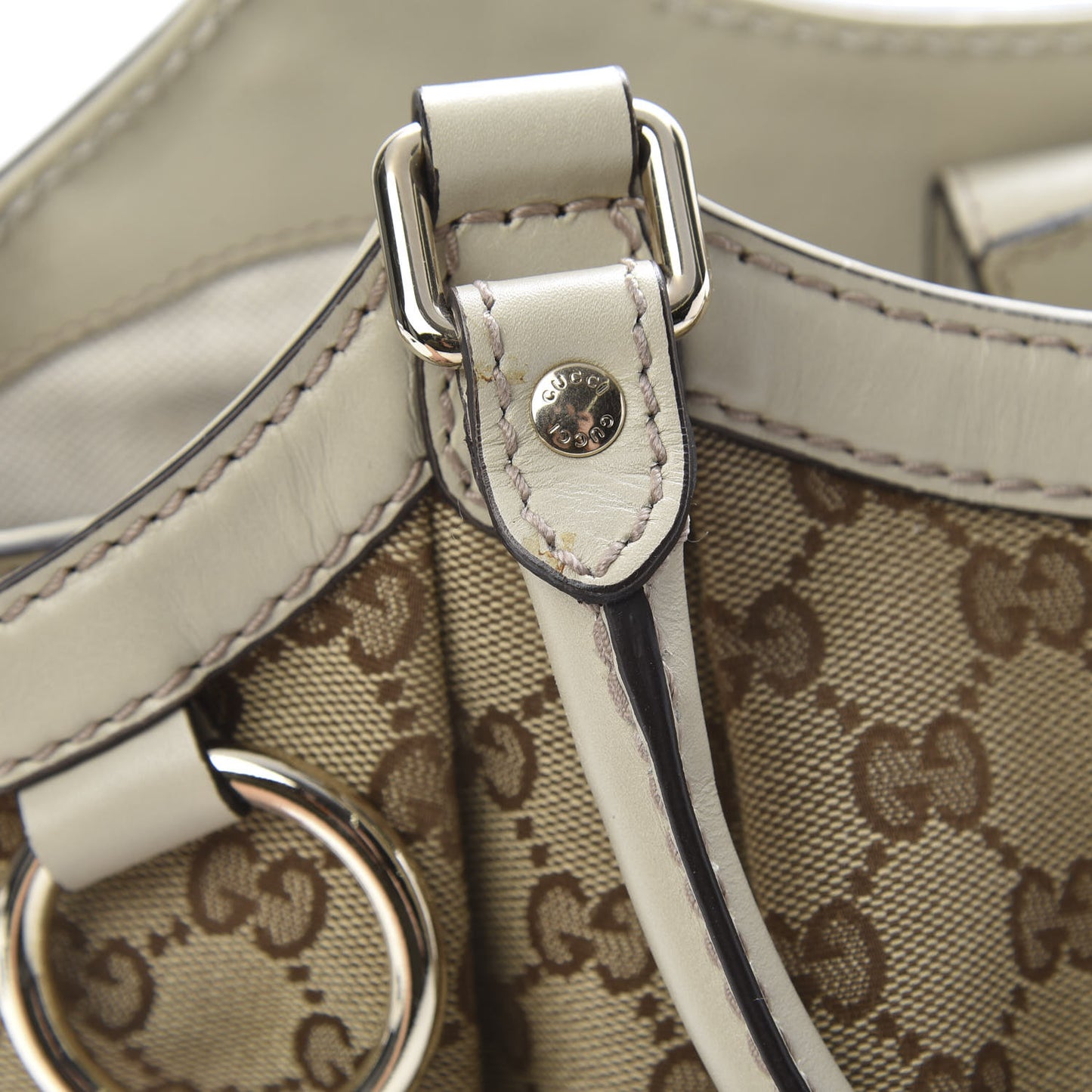 Monogram Medium Sukey Tote Off White
