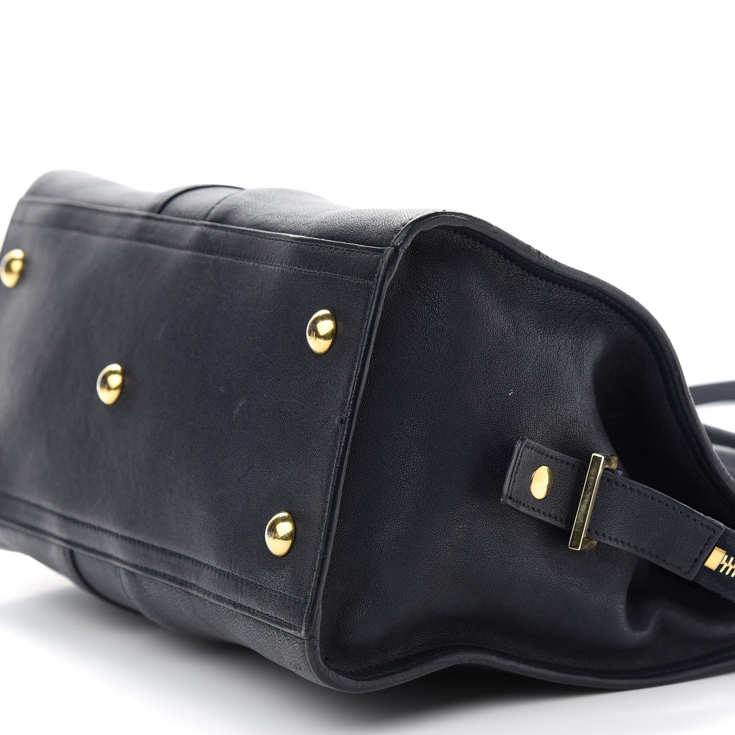 Saint Laurent Sheepskin Small Cabas ChYc Navy 9 of 9