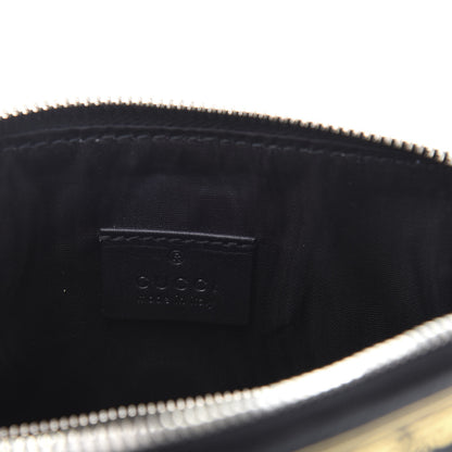 Gucci X SEGA Calfskin GUCCY Stars Mini Dome Shoulder Bag Black Gold 9 of 12