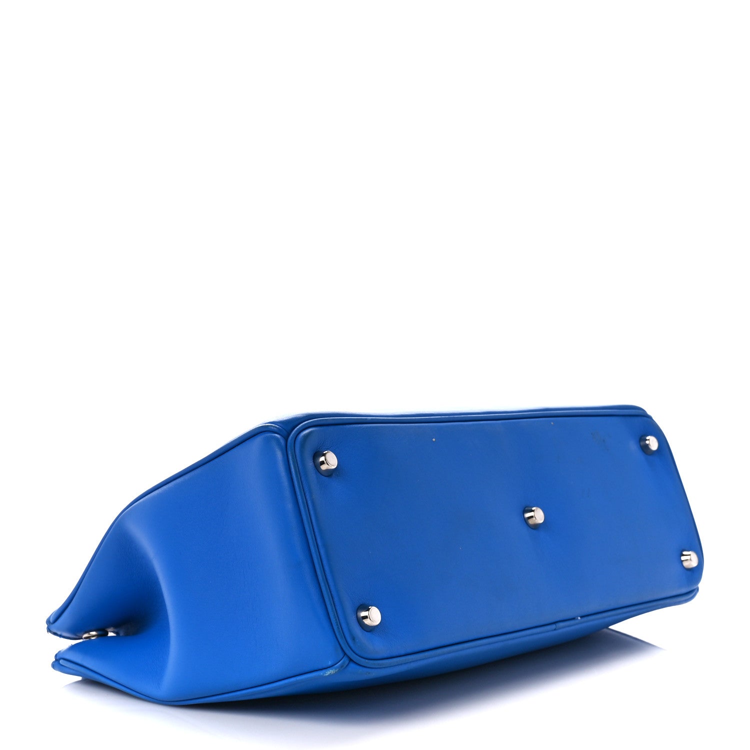 Christian Dior Smooth Calfskin Diorissimo Tote Blue 4 of 16