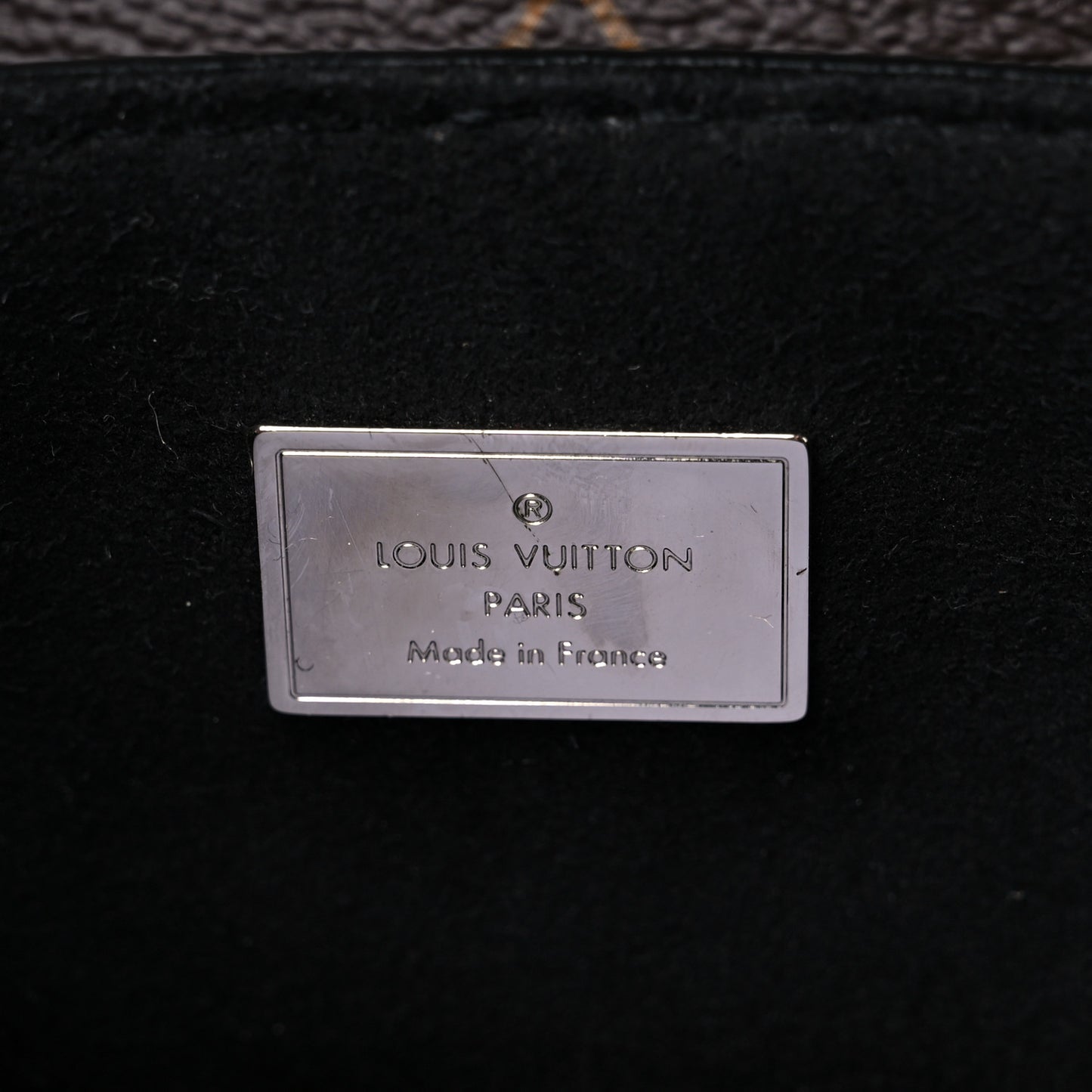 Patent Monogram Hot Springs Backpack Black