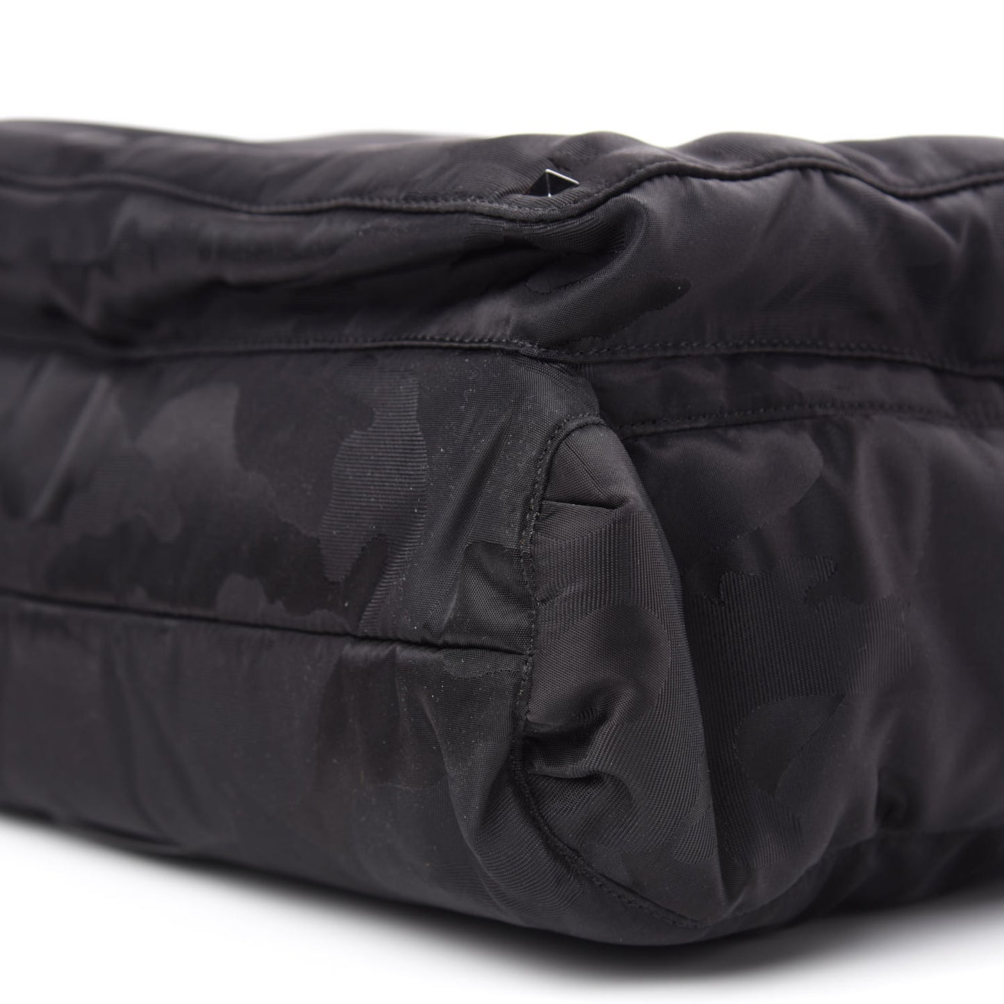 Nylon Camouart Messenger Black