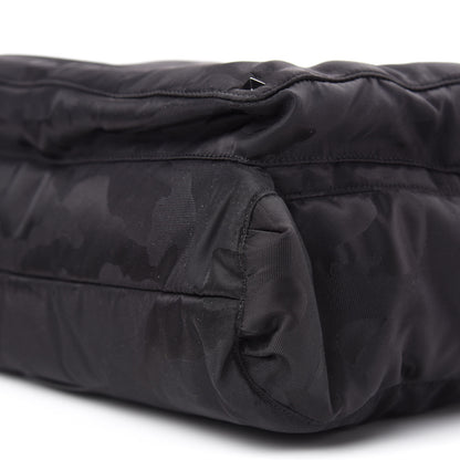 Valentino Garavani Nylon Camouart Messenger Black 7 of 9