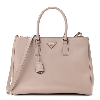 Prada Saffiano Lux Large Galleria Double Zip Tote Cipria 1 of 10