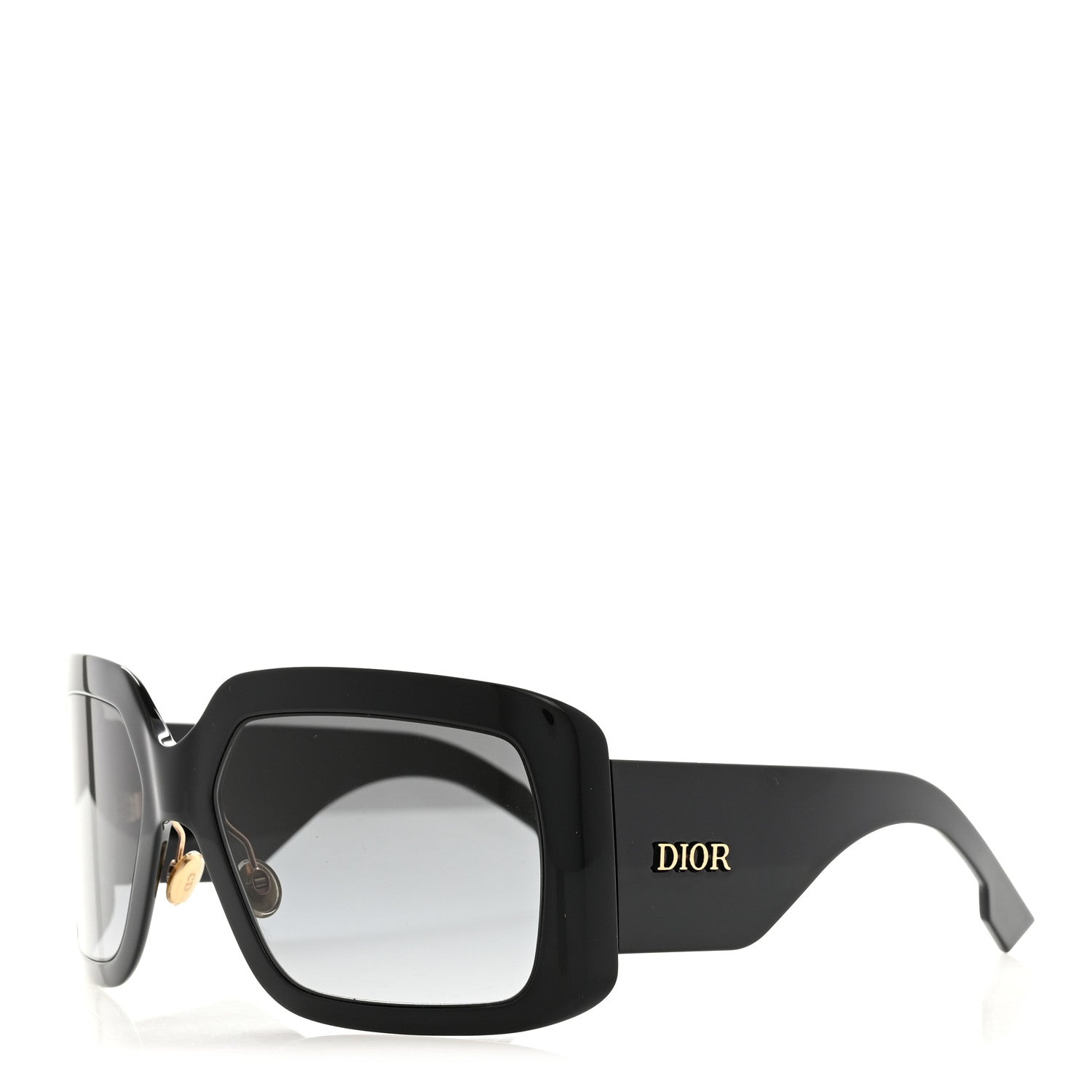Christian Dior Acetate Dior SoLight2 Square Sunglasses Black 1 of 8