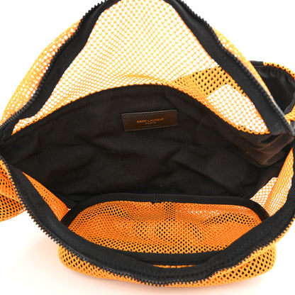 Saint Laurent Nylon Mesh SLP Belt Bag Jaune 5 of 10