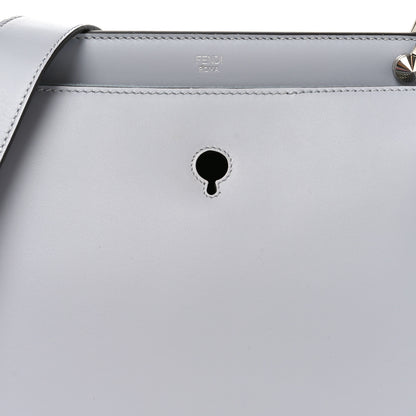 Fendi Vitello Baltico Dolce DotCom Satchel Ardesia 9 of 12