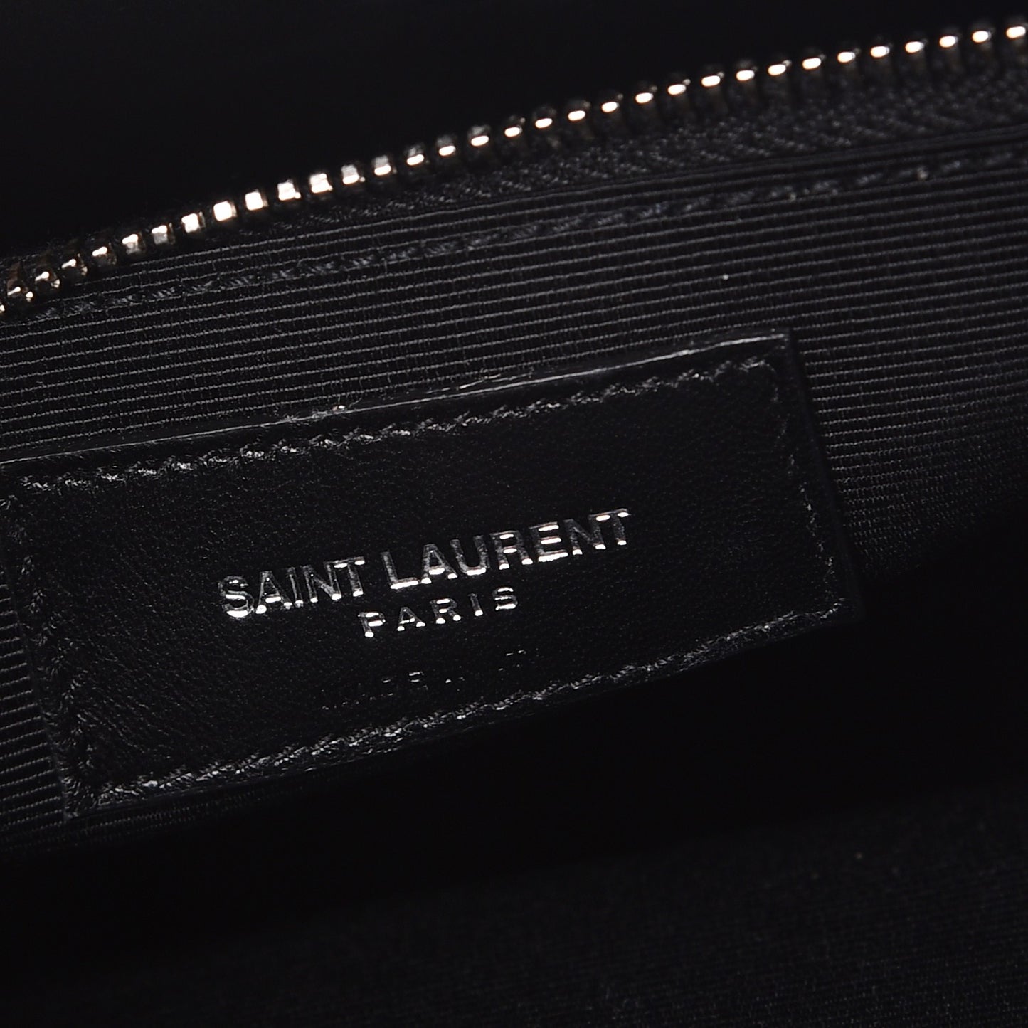 Grained Calfskin Small Sac De Jour Black