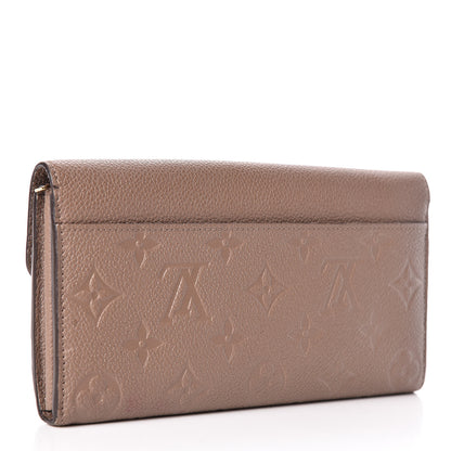 Louis Vuitton Empreinte Sarah Wallet NM Taupe Glace 3 of 7