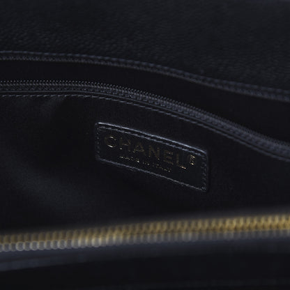 Chanel Caviar Quilted Grand Shopping Tote GST Black 8 of 11