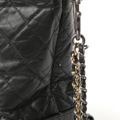 Chanel Calfskin Quilted Large Gabrielle Shopping Tote Black 15 of 17