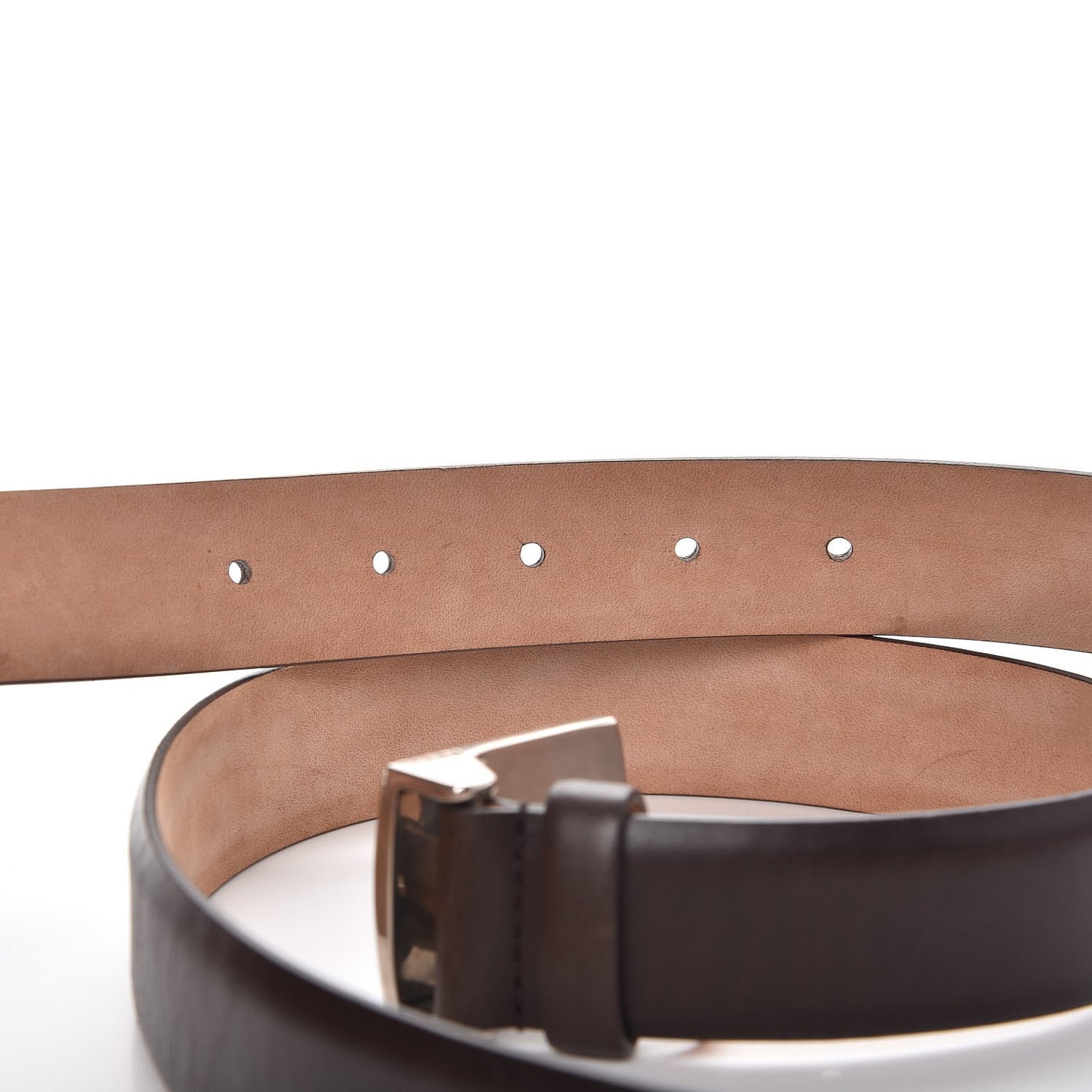 Mens Calfskin Selleria Belt 100 40 Cocoa
