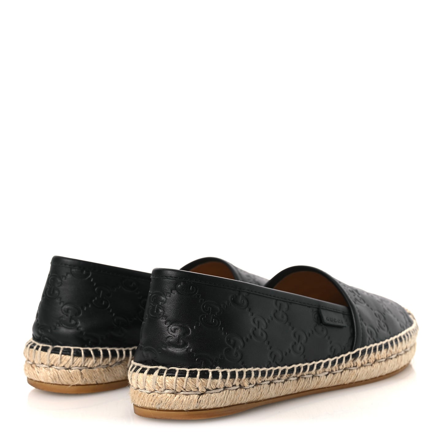 Guccissima Signature Espadrilles 39 Black