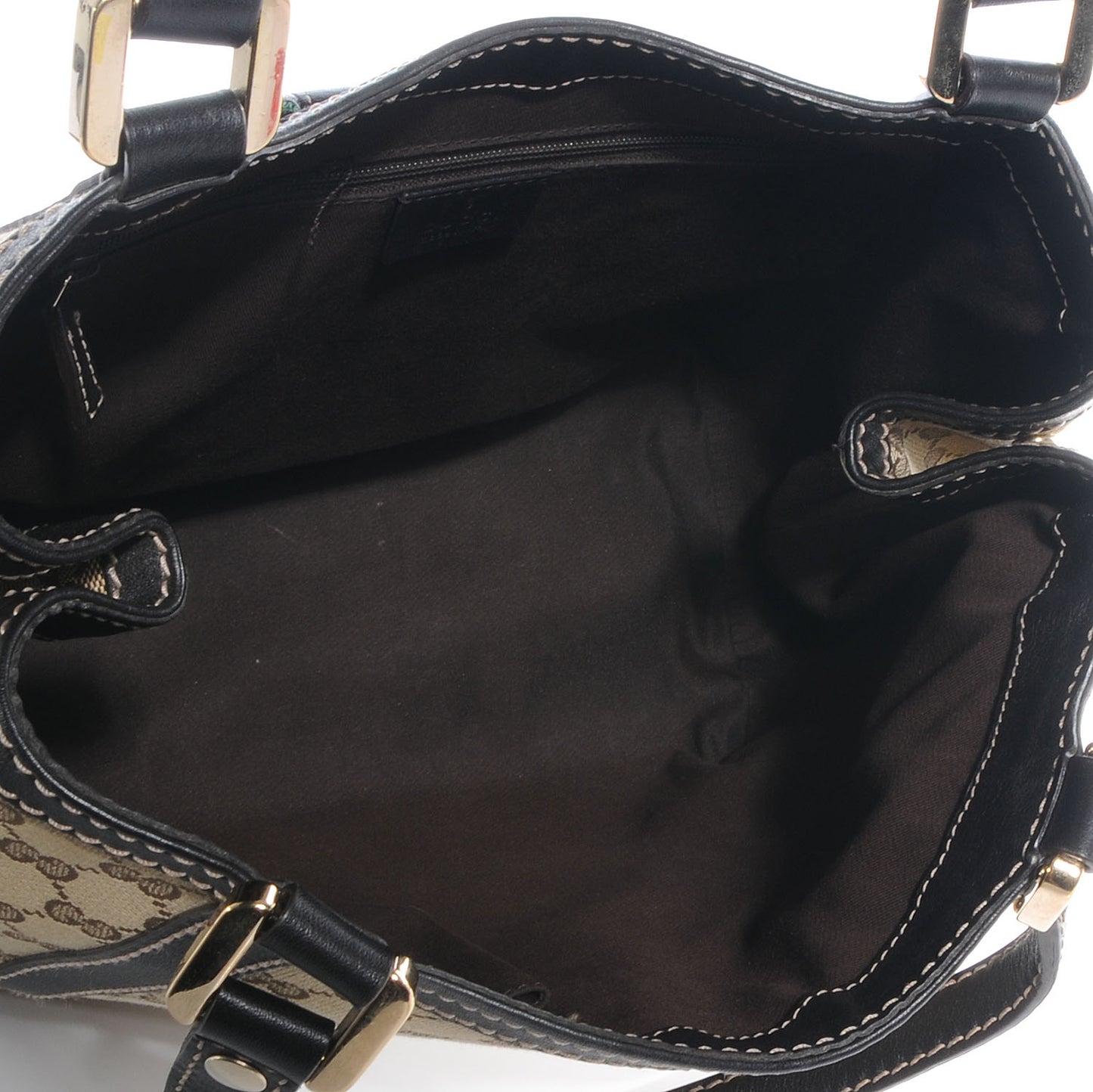 Monogram Medium New Ladies Web Tote Ebony
