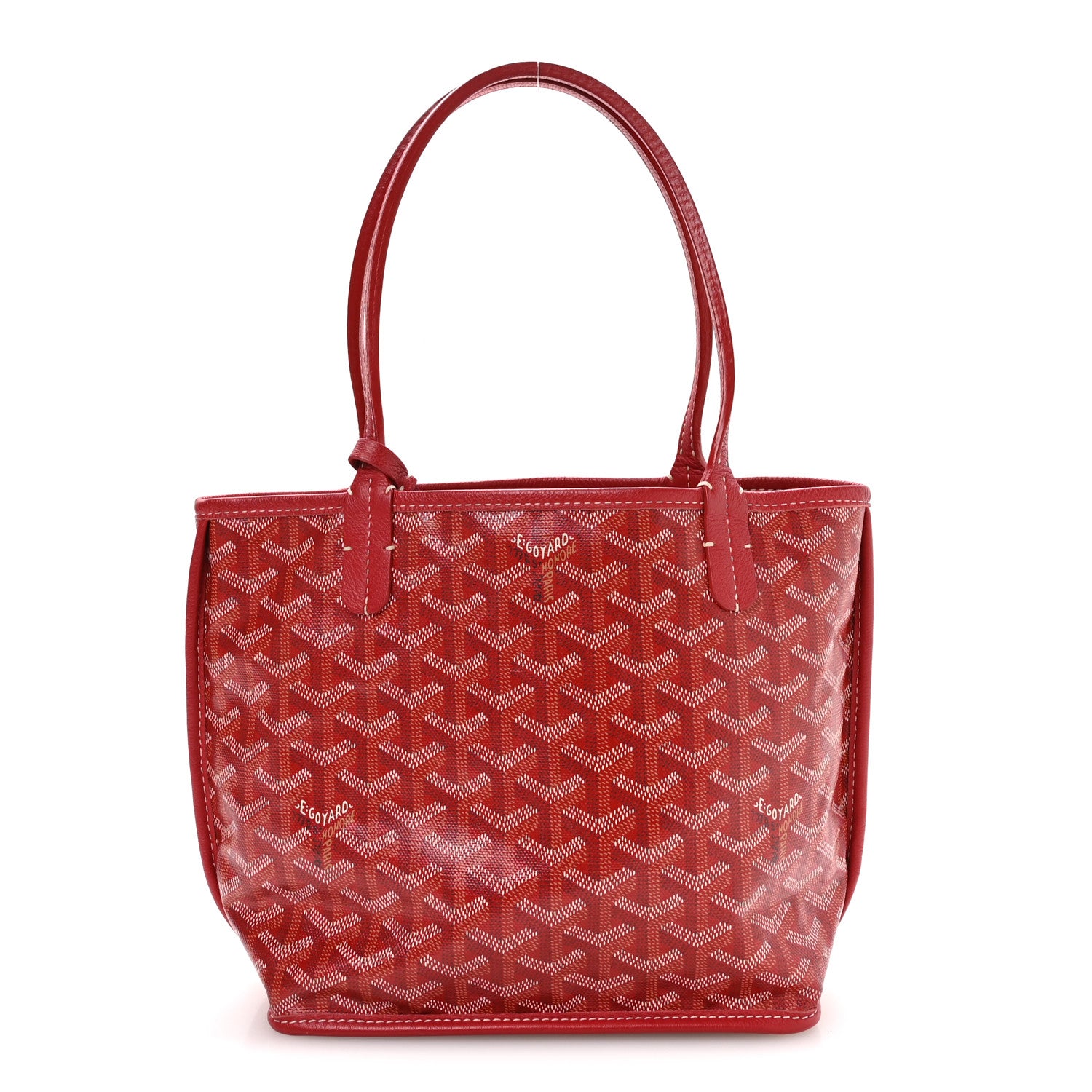 Goyard Goyardine Reversible Mini Anjou Red 1 of 18