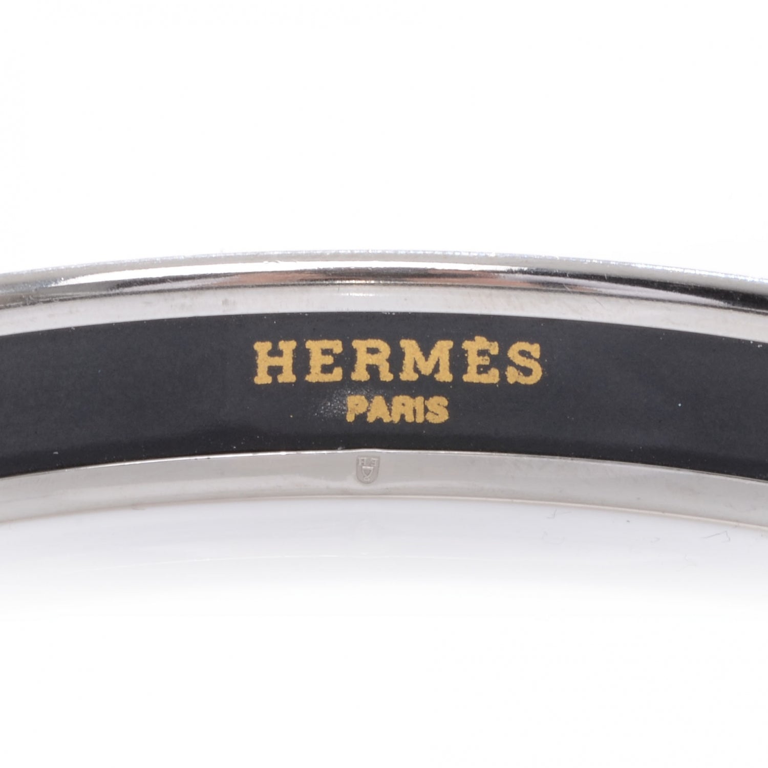 Hermes Enamel Narrow Caleche Bracelet 65 Red 3 of 5
