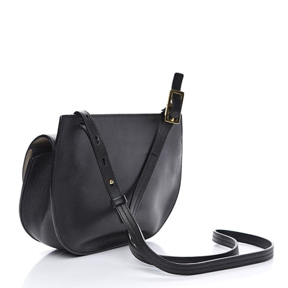 Chloe Calfskin Georgia Crossbody Bag Black 3 of 15