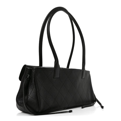 Chanel Grained Calfskin Urban Essentials Small Shopping Bag Black 3 of 11