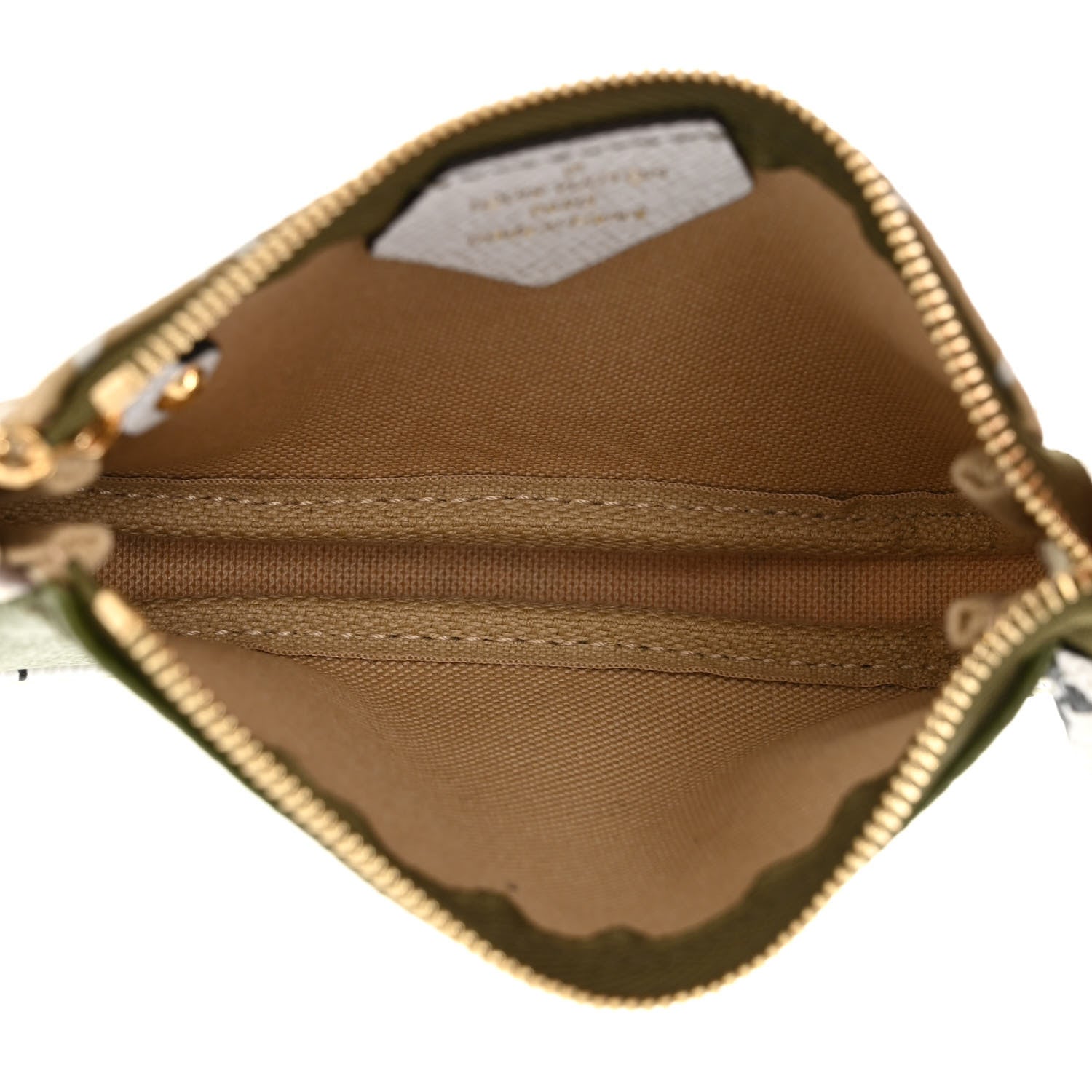Louis Vuitton Monogram Giant Micro Pochette Accessories Kaki White 5 of 7