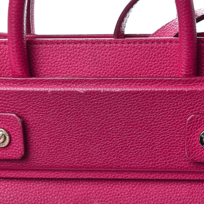 Givenchy Grained Calfskin Mini Horizon Satchel Fushia 14 of 22