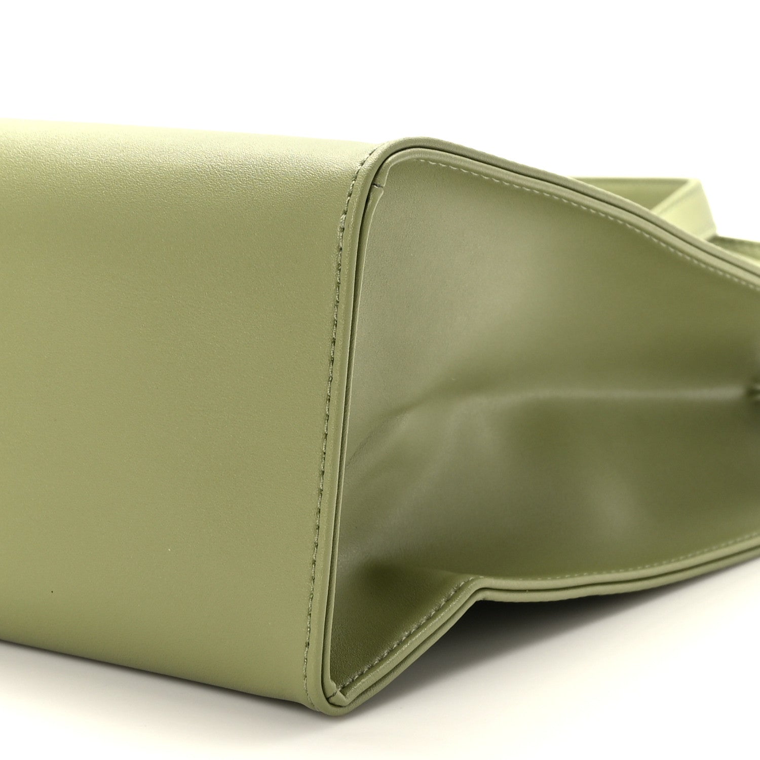 Telfar Vegan Leather Medium Shopping Bag Drab 8 of 8