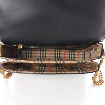 Burberry Smooth Calfskin Link Shoulder Bag Black 5 of 10