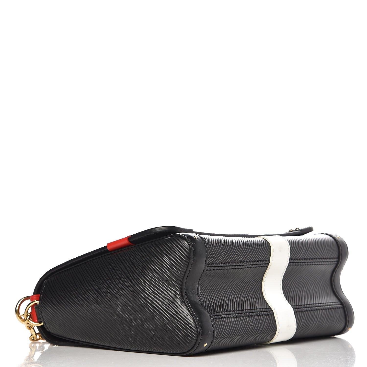 Louis Vuitton Epi Monogram Complice Trunks and Bags Twist Shoulder Bag MM Black 4 of 6