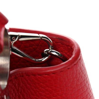 Louis Vuitton Taurillon Capucines PM Rubis 5 of 5