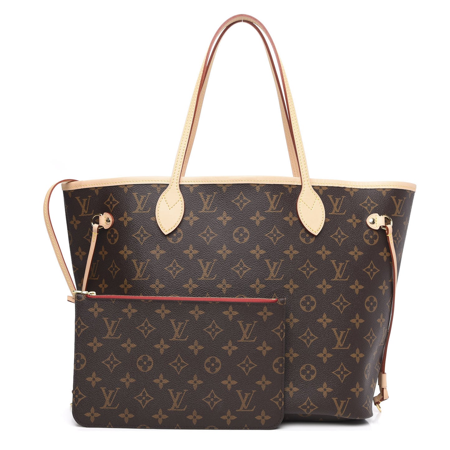 Monogram Neo Neverfull MM Cherry