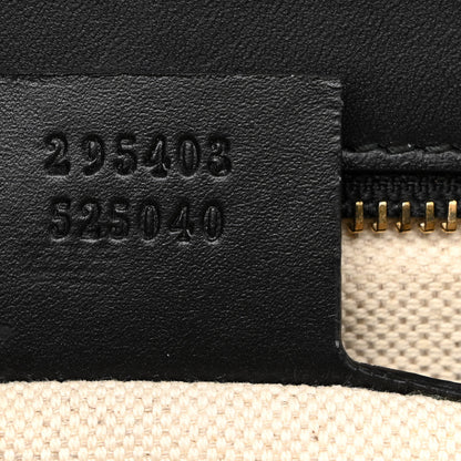 Gucci Guccissima Large Emily Chain Shoulder Bag Black 7 of 11