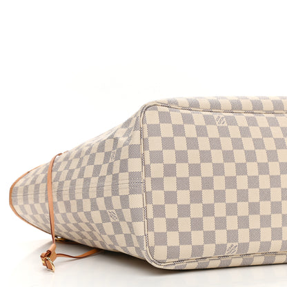 Louis Vuitton Damier Azur Neo Neverfull GM Rose Ballerine 10 of 15