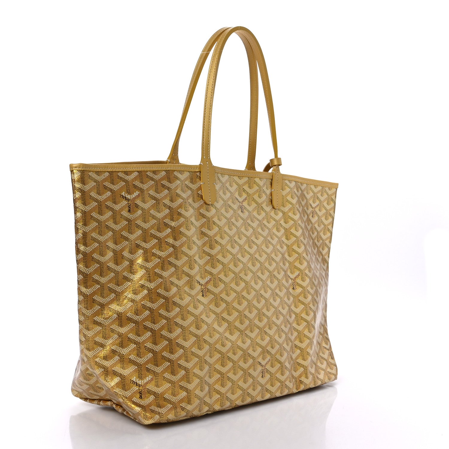Goyard Goyardine Precious Metals Saint Louis PM Gold 4 of 10