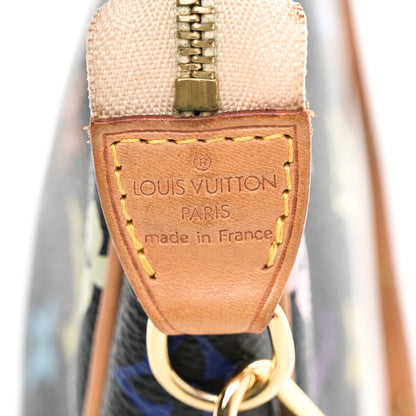 Louis Vuitton Monogram Multicolor Pochette Accessories Black 7 of 11