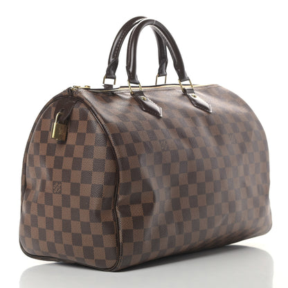 Louis Vuitton Damier Ebene Speedy 35 2 of 8