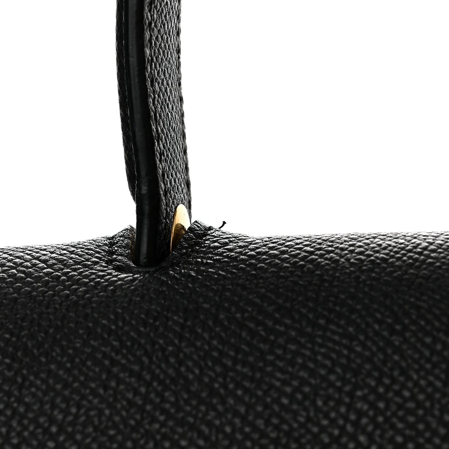 Grained Calfskin Mini Belt Bag Black