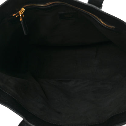 Tom Ford Pebbled Calfskin Large Jennifer Zip Tote Black 4 of 6