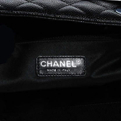 Chanel Caviar Grand Shopping Tote GST Black 5 of 7