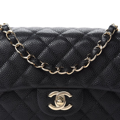 Chanel Caviar Quilted Mini Rectangular Flap Black 10 of 11