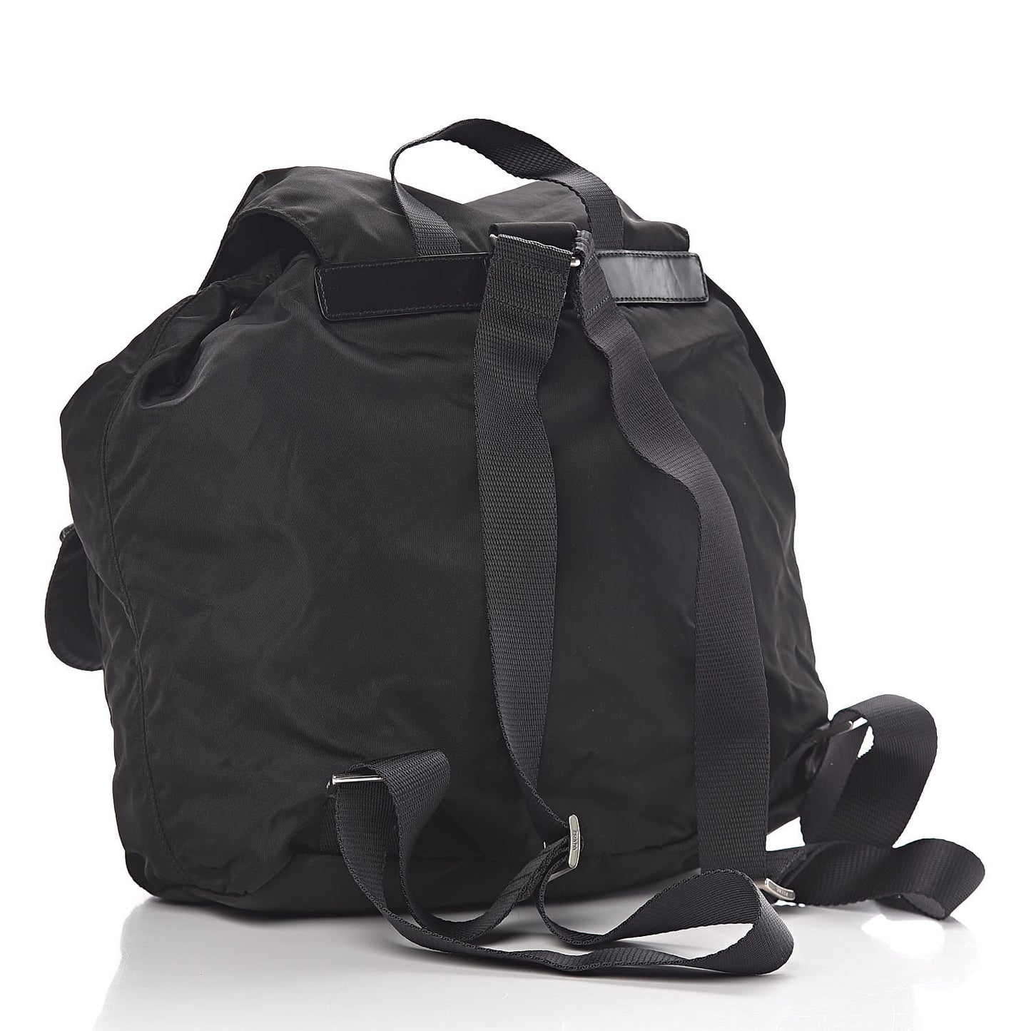 Nylon Vela Medium Backpack Black
