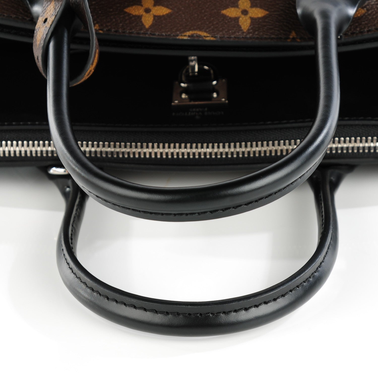 Louis Vuitton Calfskin Monogram City Steamer MM 6 of 9