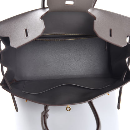 Hermes Epsom Birkin 35 Etain 7 of 33