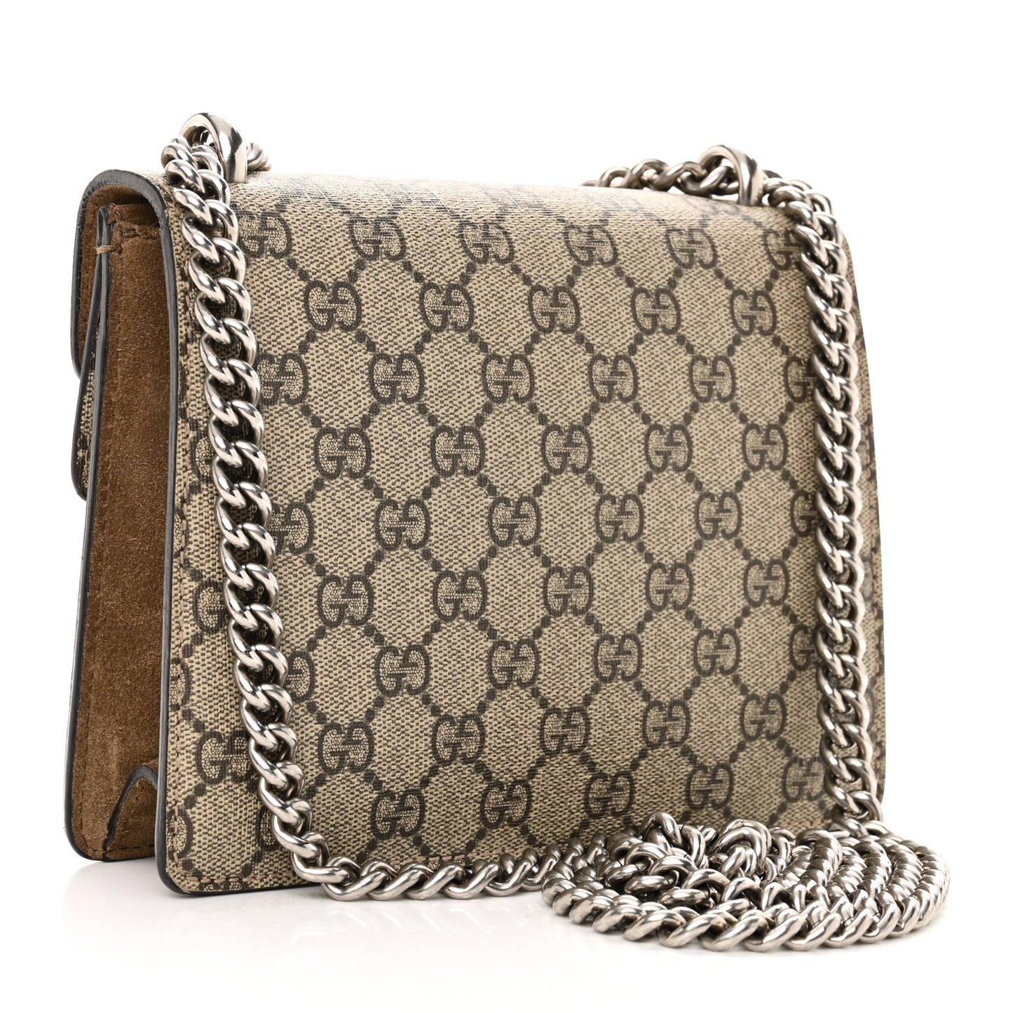 GG Supreme Monogram Mini Dionysus Shoulder Bag Taupe