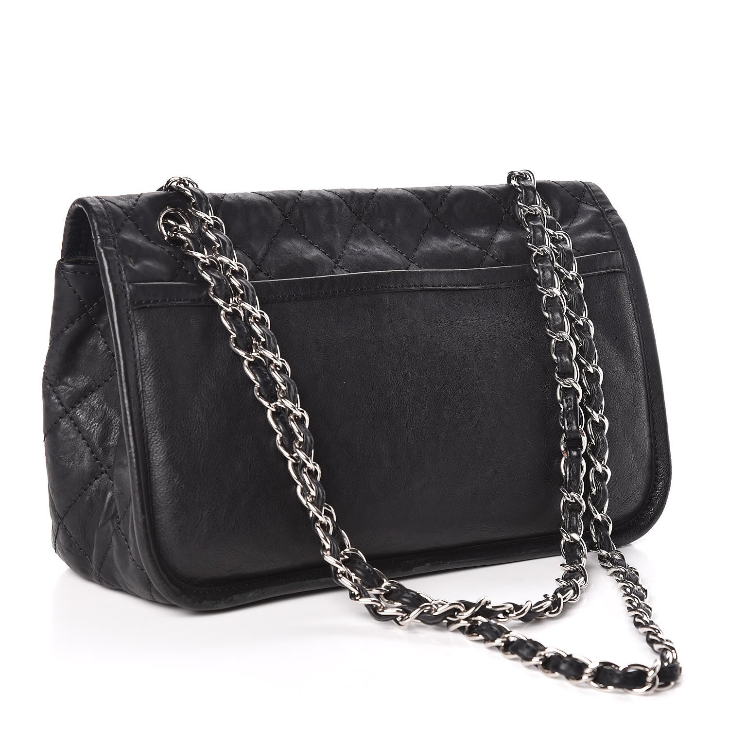 Chanel Calfskin Medium Natural Beauty Flap Black 5 of 13