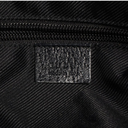 Gucci GG Monogram Small Web Handle Bucket Tote Black 6 of 7