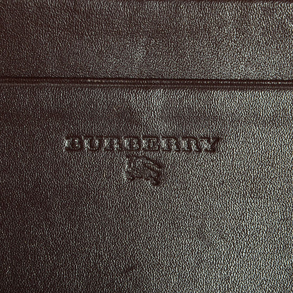 Burberry Haymarket Check Continental Wallet Brown 6 of 9