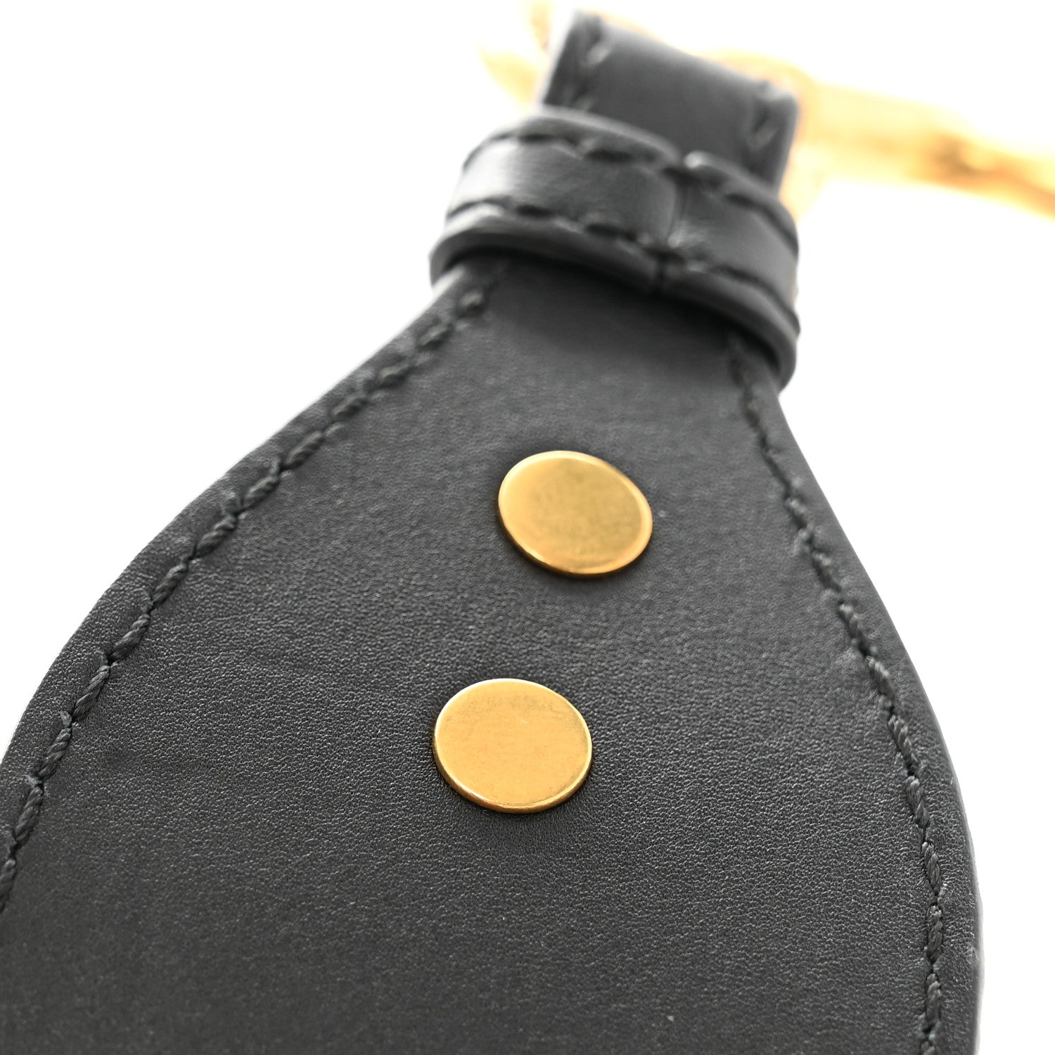 Christian Dior Canvas Velvet Embroidered Shoulder Strap Blue 5 of 6