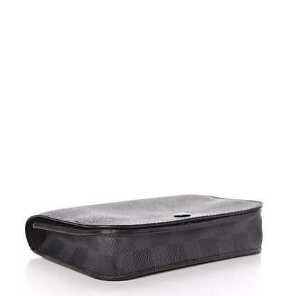 Louis Vuitton Damier Graphite Pouch Belt 95 38 5 of 14