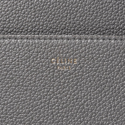 Celine Soft Grained Calfskin Sangle Bucket Bag Storm 6 of 23