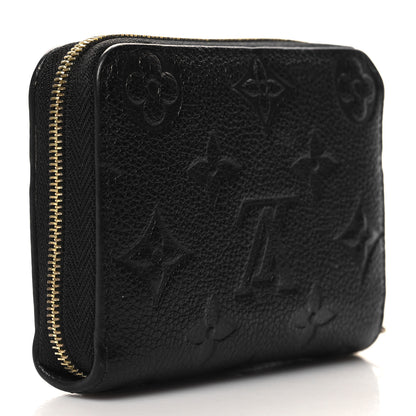 Louis Vuitton LOUIS VUITTON Empreinte Zippy Coin Purse Black 3 of 6